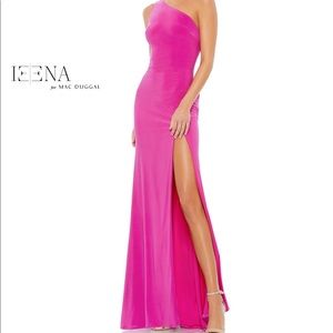 Ieena for Mac Duggal formal backless dress XL